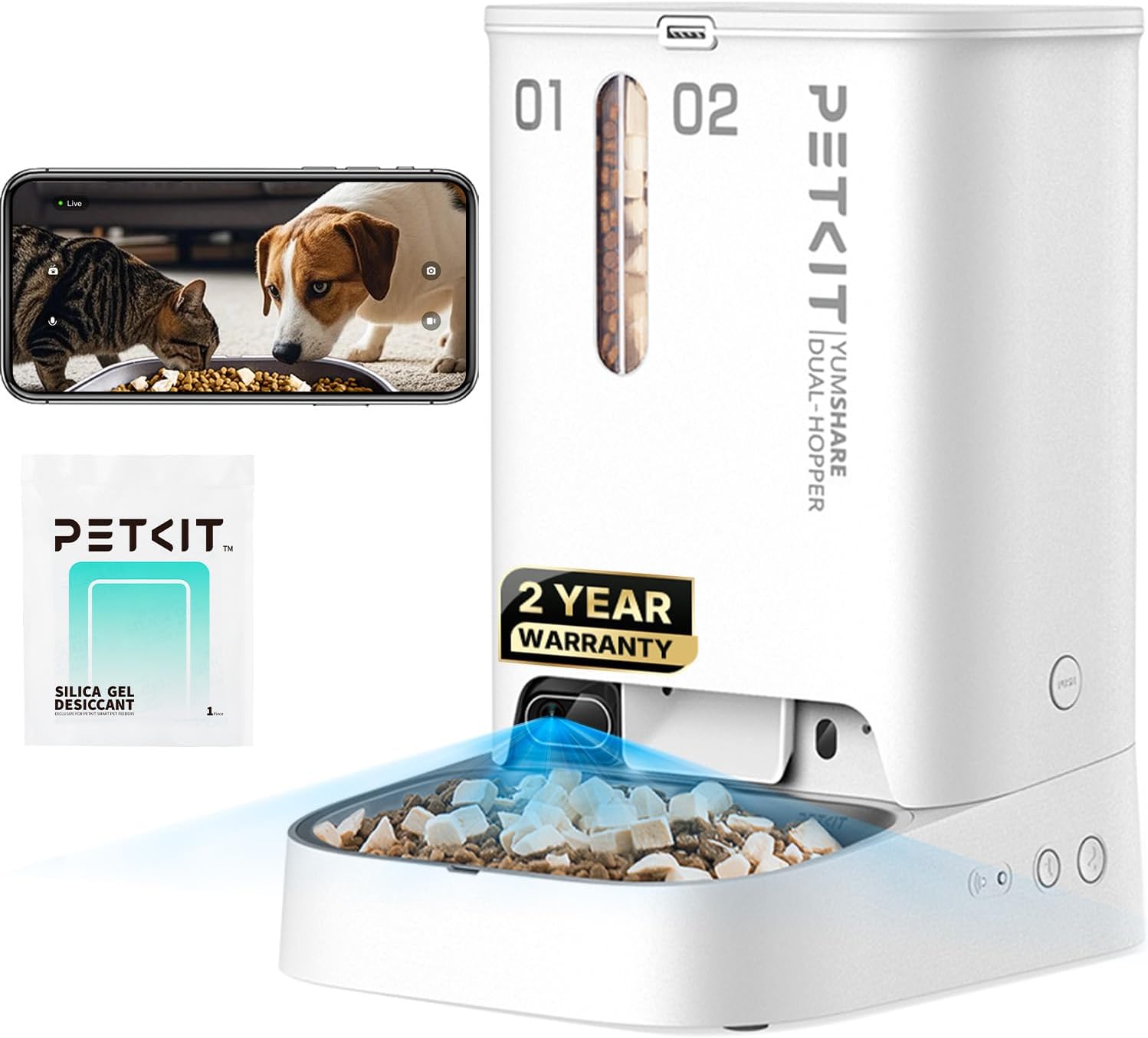 Smart WiFi Automatic Pet Feeder
